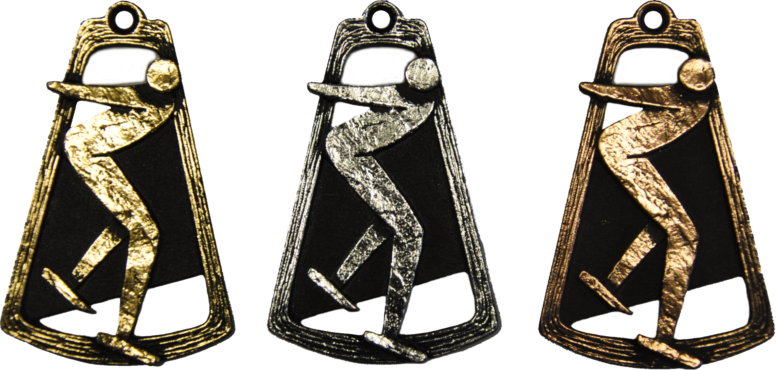 Schaatsen Medaille goud-zilver-brons MTL757